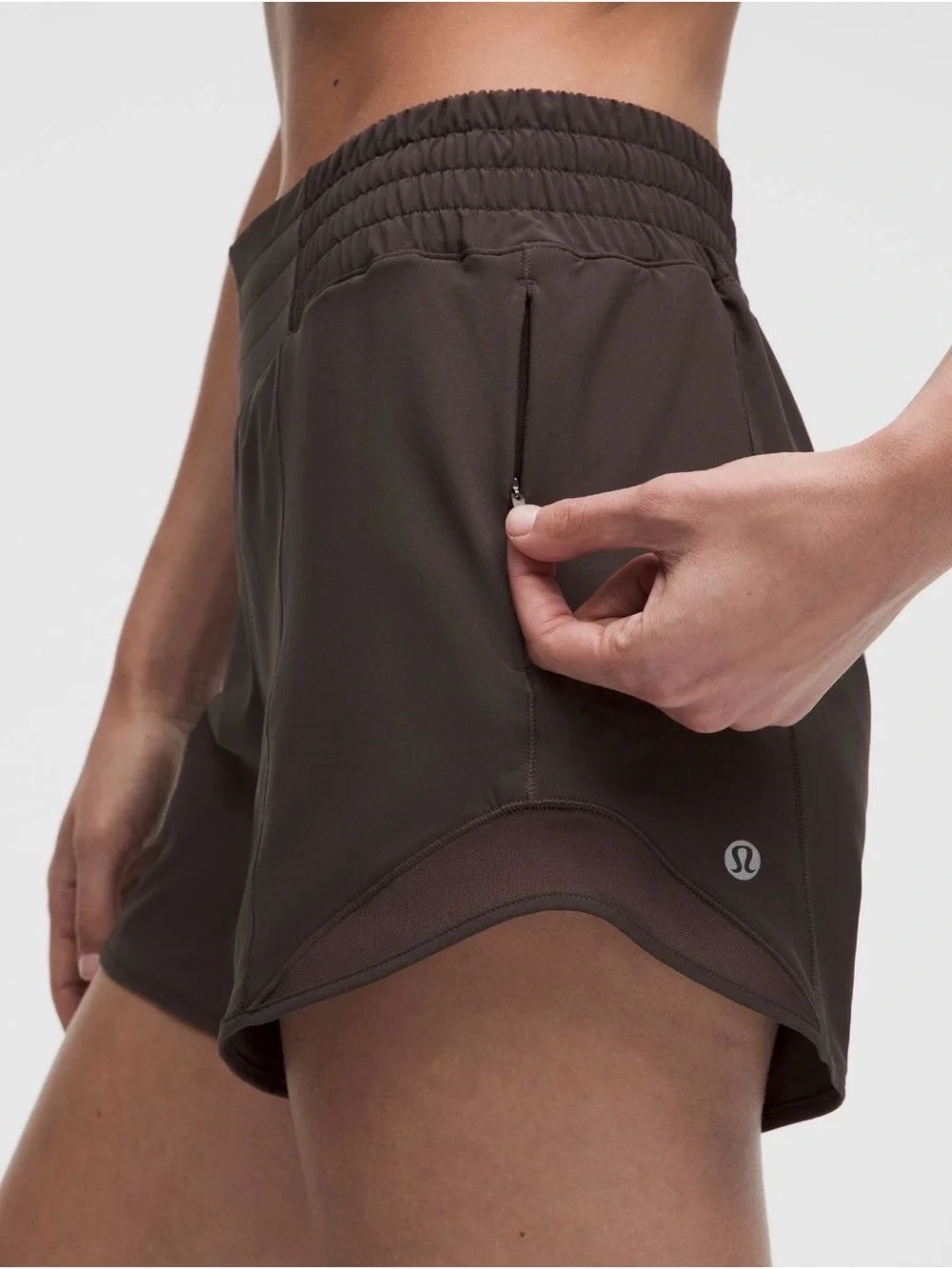Lululemon| ‘Hotty Hot’ High Rise Shorts (Mahogany Muse)